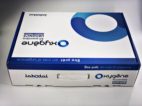 Kit d'oxygénothérapie 2,2L (Mallette et dispositifs medicaux)